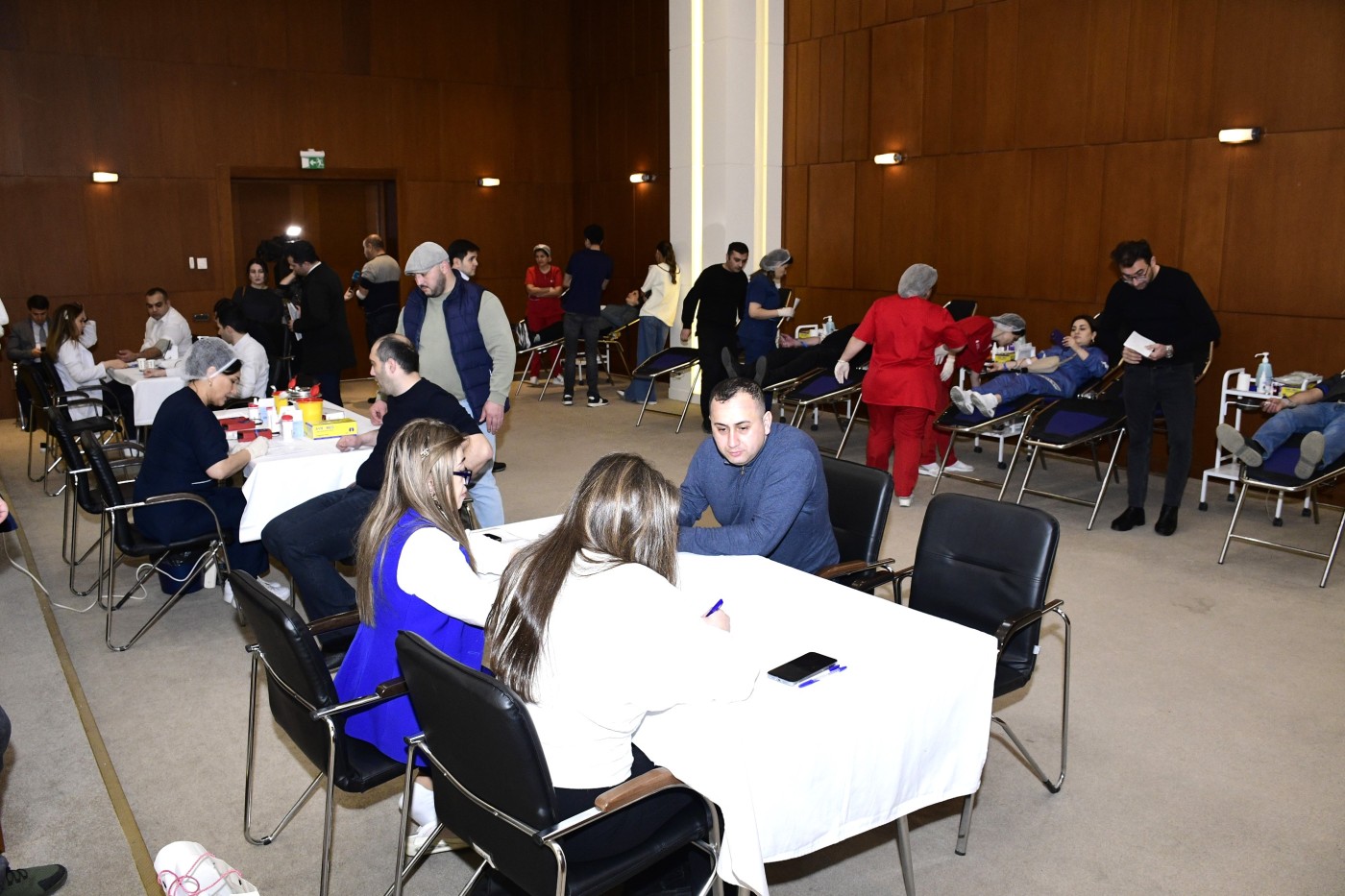 YAP Mərkəzi Aparatında qanvermə aksiyası keçirilib - FOTOLAR (VİDEO)